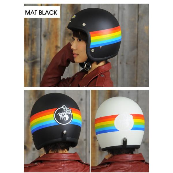 ヘルメット おしゃれ ジェット レディース オープンフェイスヘルメット Bumblebee バンブルビー レインボー ジェットヘルメット hm 02n Buyee Buyee 일본 통신 판매 상품 옥션의 대리 입찰 대리 구매 서비스