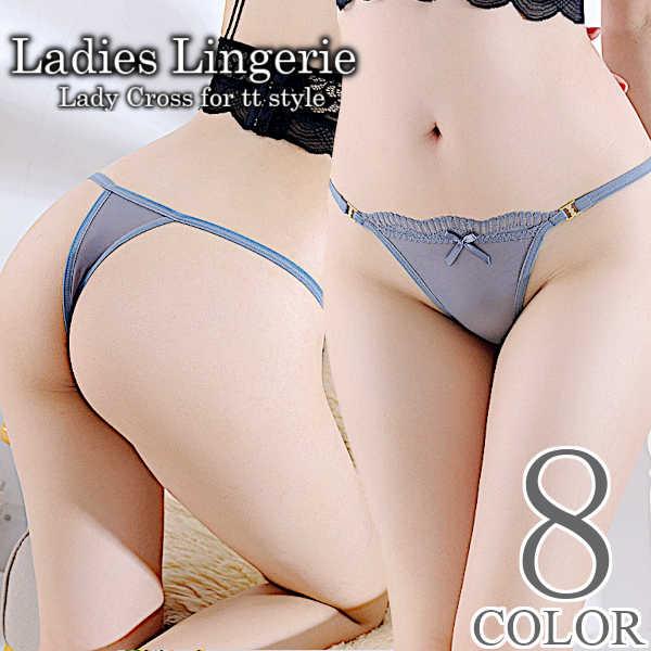 ■商品説明シースルーの単一カラーのセクシーTバックショーツ。カラバリ豊富な8カラー。フックにイミテーションダイヤの仕様。シンプル＆セクシーなTバックショーツです。■カラーブラックホワイトネイビーモスグリーンパープルピンクオレンジベージュレッ...