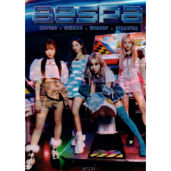 K-POP グッズ aespa エスパ A4 クリアファイル オリジナル 韓流