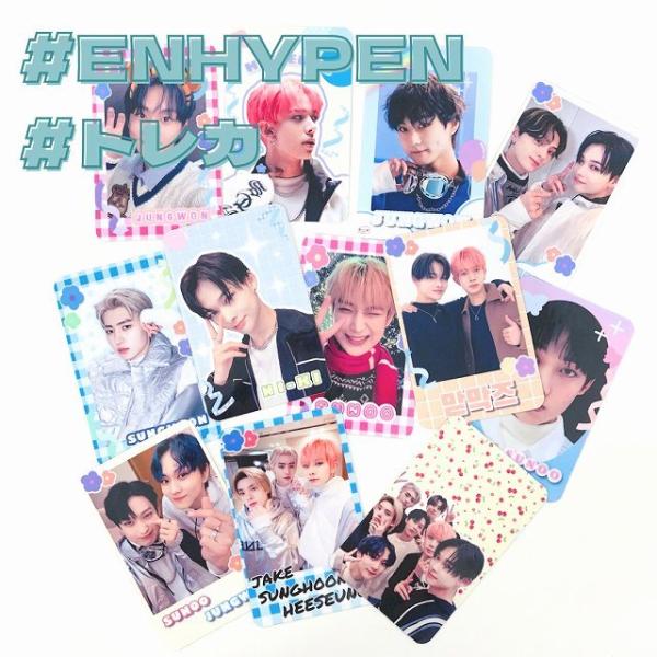K-POP グッズ ENHYPEN エンハイプン トレカ 風 フォトカード K-POP グッズ ENHYPEN エンハイプン トレカ 風 フォトカード