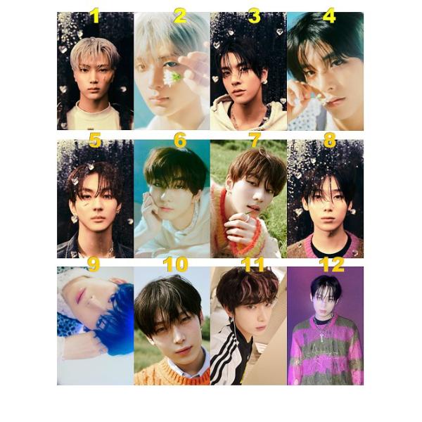 K-POP グッズ ENHYPEN エンハイプン トレカ 風 フォトカード #メール便