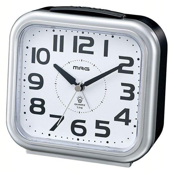 目覚まし時計 非電波 アナログ シンプル Mag アップタイム シルバー T 719 Sm Z D B Ladybird 通販 Yahoo ショッピング
