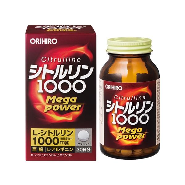 オリヒロ　シトルリン　MegaPower1000　240粒※取り寄せ商品　返品不可