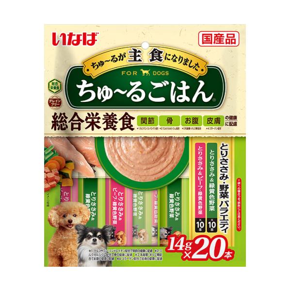 ちゅ~るごはん とりささみ・野菜バラエティ( * 入)