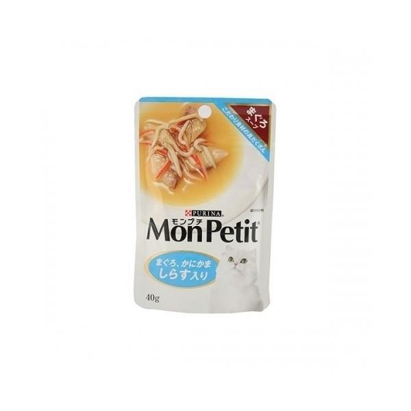 ネスレ モンプチパウチ（まぐろ、かにかま、しらす入り） 40g : くすり