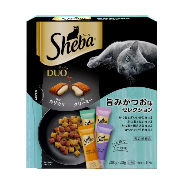 シーバ　デュオ　旨みがつお味セレクション　200g