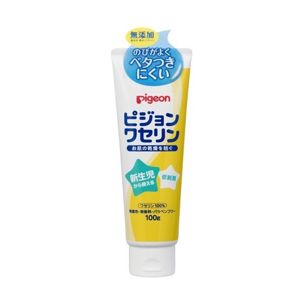 お肌や唇などの保護・乾燥対策に、 添加物を入れていない100％のワセリンです。新生児の赤ちゃんから大人まで、家族みんなで使えます。