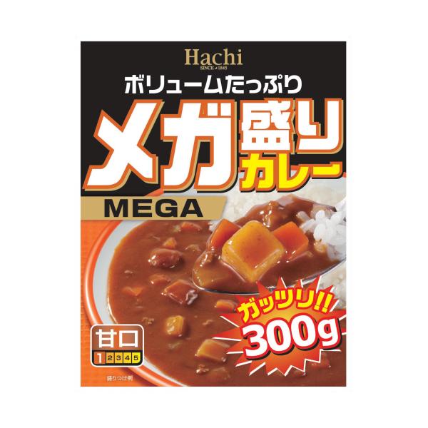 ハチ　メガ盛りカレー　甘口　300g×5個