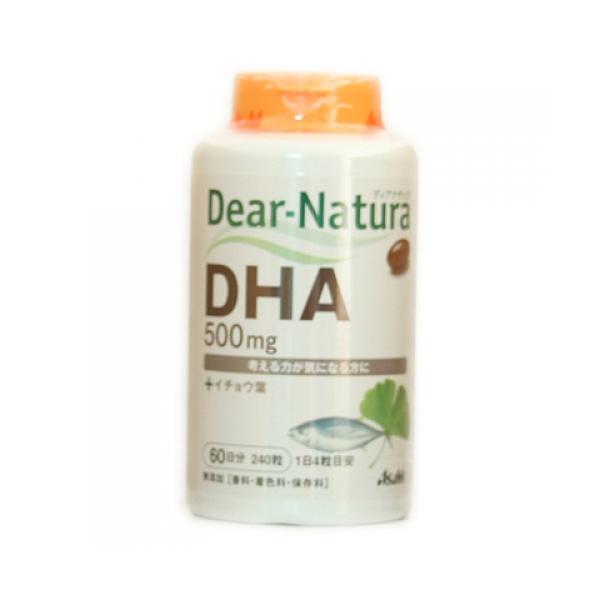 必須脂肪酸DHAを4粒中に500mg配合したサプリメントです。さらに、イチョウ葉エキスをプラスしました。