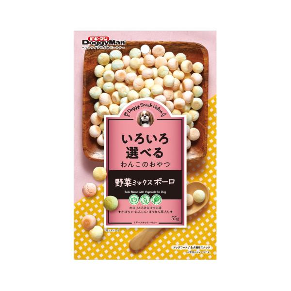 ドギースナックバリュー 野菜ミックスボーロ