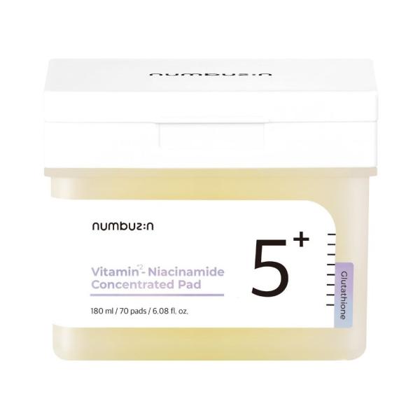 ナンバーズイン 5番白玉グルタチオンCフィルムパッド 70枚（180mL