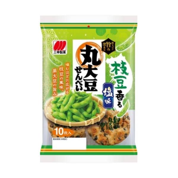 他サイト： 三幸製菓　丸大豆せんべい　枝豆香る塩味　10枚の商品画像