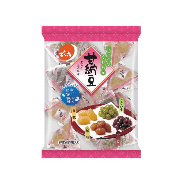 丁寧に仕上げた、しっとりやわらか甘納豆を便利な小袋包装にしました。