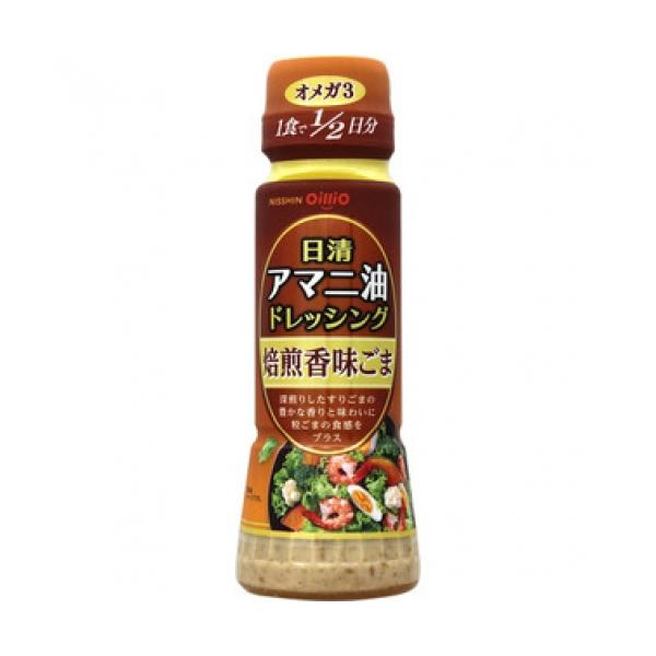 日清オイリオグループ　アマニ油ドレッシング　焙煎香味ごま　160ml※取り寄せ商品　返品不可