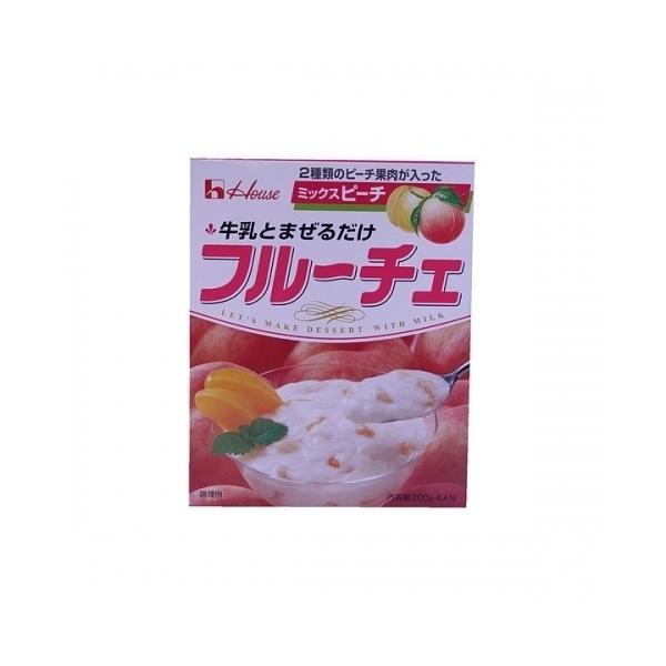 ホワイトピーチとイエローピーチの２種類のピーチ果肉を使った液体ベースのデザートの素です。ピーチのさわやかな風味とスッキリした甘みが特徴です。
