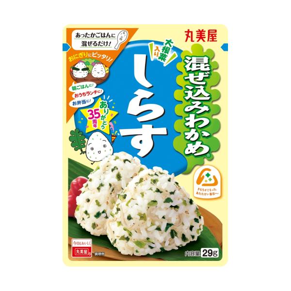 他サイト： 丸美屋　混ぜ込みわかめ　しらす　29gの商品画像