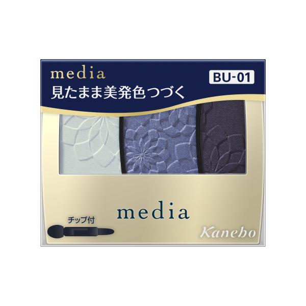 メディア　グラデカラーアイシャドウＮ　BU-01　3.1g