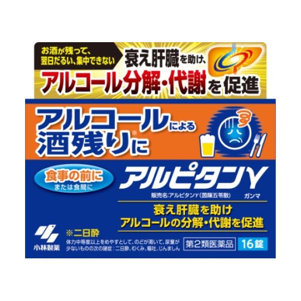 他サイト： 【第2類医薬品】小林製薬　アルピタン　ガンマ　16錠の商品画像