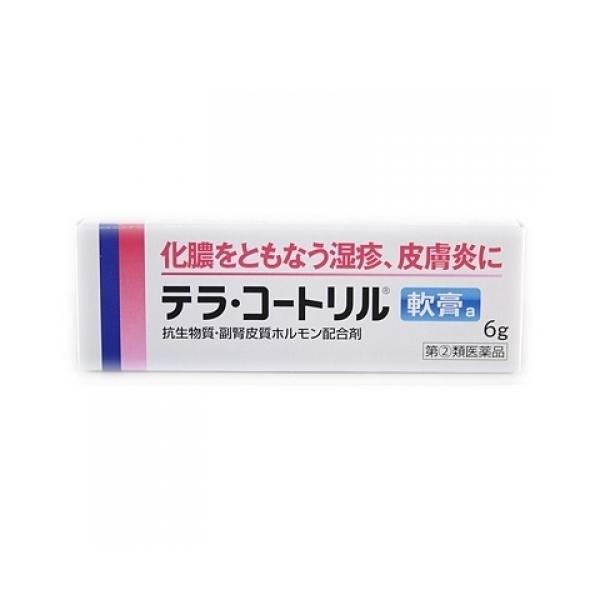 【第(2)類医薬品】テラコートリル軟膏ａ　6g
