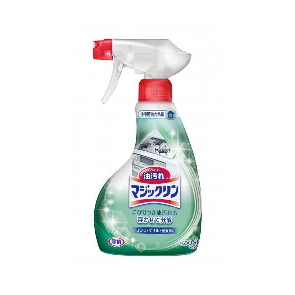 換気扇やガスレンジなどの台所まわりのしつこい汚れを、泡の力で浮かせて強力に落とします。場所をとらないコンパクトサイズのスプレータイプです。