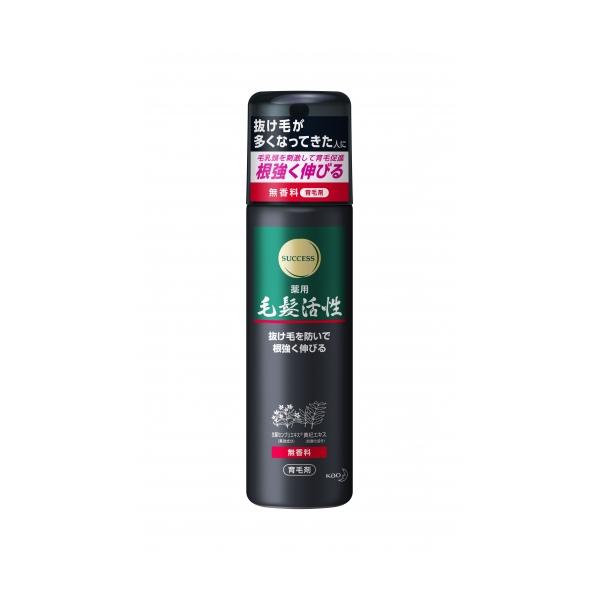 育毛剤 医薬部外品】花王 サクセス 薬用 毛髪活性 無香料 185g : くすりの
