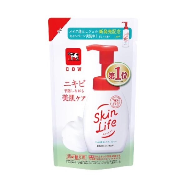 他サイト： 【医薬部外品】スキンライフ　薬用泡のふんわり洗顔　詰替用　140mlの商品画像