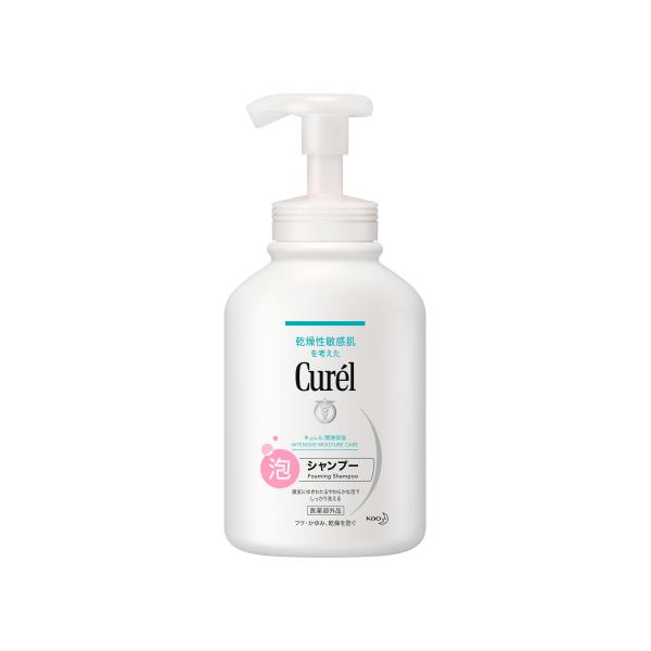 【医薬部外品】花王　キュレル　泡シャンプー　ポンプ　本体　480ml