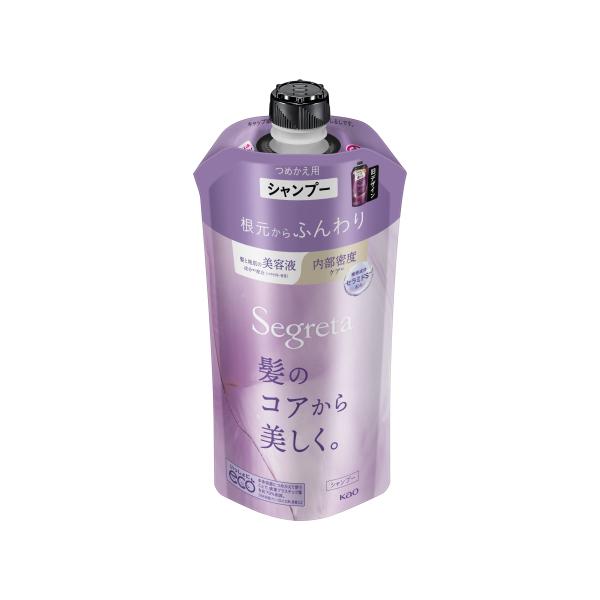 花王　セグレタ　シャンプー　根元からふんわり　つめかえ用　340mL