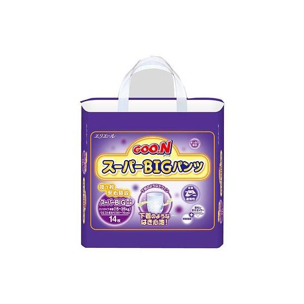 関連商品：大王製紙 グーン スーパービッグパンツ 15~35kg 14枚の商品画像