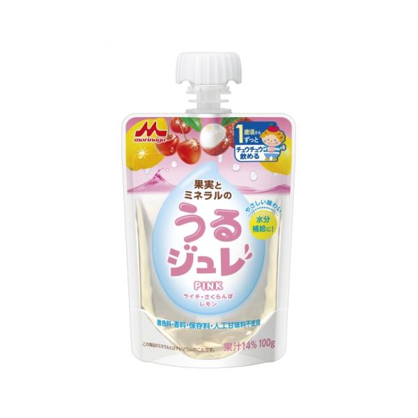 森永乳業　果実とミネラルのうるジュレPINK　100g