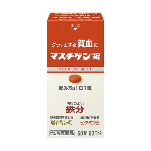 貧血を治す鉄分配合により，1日1錠，2〜3週間の服用で貧血への効果が期待できます。