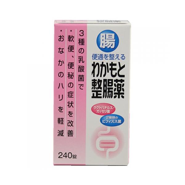 1回2錠（15歳以上）の服用で，整腸効果を発揮する、乳酸菌3種配合の整腸薬です。