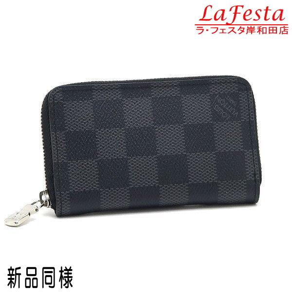 【美品・箱付】ルイヴィトン ジッピーコインパース ダミエ グラフィット RFID LOUIS VUITTON ルイヴィトン コインケース ダミエ・グラフィット