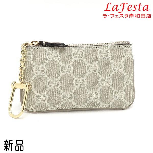 【美品】グッチ GUCCI キーリング GG レザー 保存袋あり GUCCI グッチ キーケース キーリング付きコインケース GG