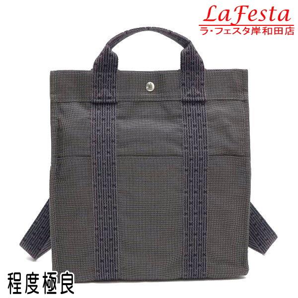 □エルメス HERMES□ エールライン サック アドMM 2wayトートバッグ