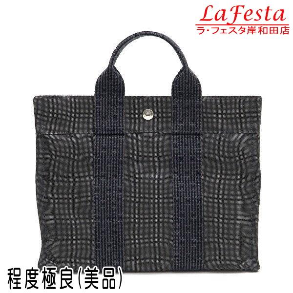 エルメス◎HERMES フールトゥ PM エールライン ハンドバッグ グレー エルメス◎HERMES フールトゥ PM エールライン ハンドバッグ グレー 駅