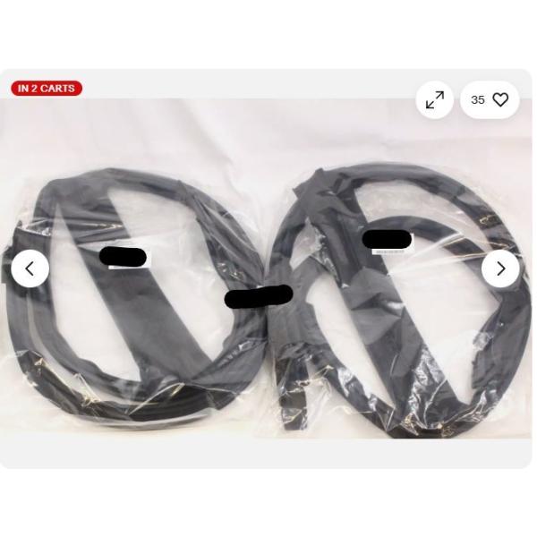 スバル 純正 インプレッサ WRX STI GC8 セダン ルーフピラー ウェザー