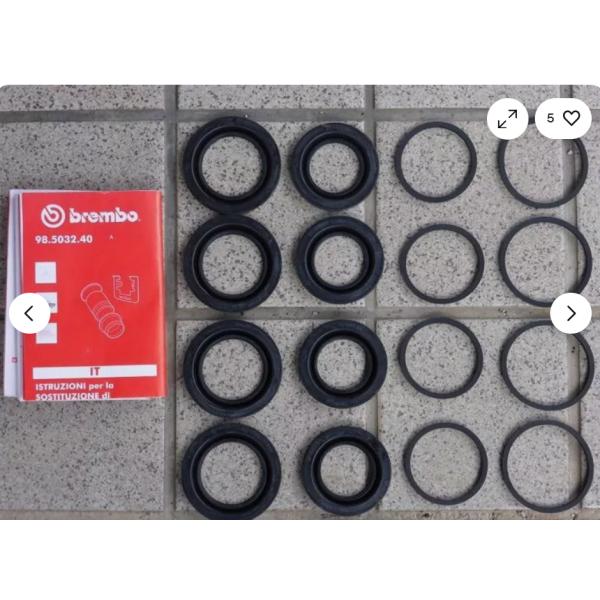 スバル純正 インプレッサ ブレンボ フロントキャリパー リシール