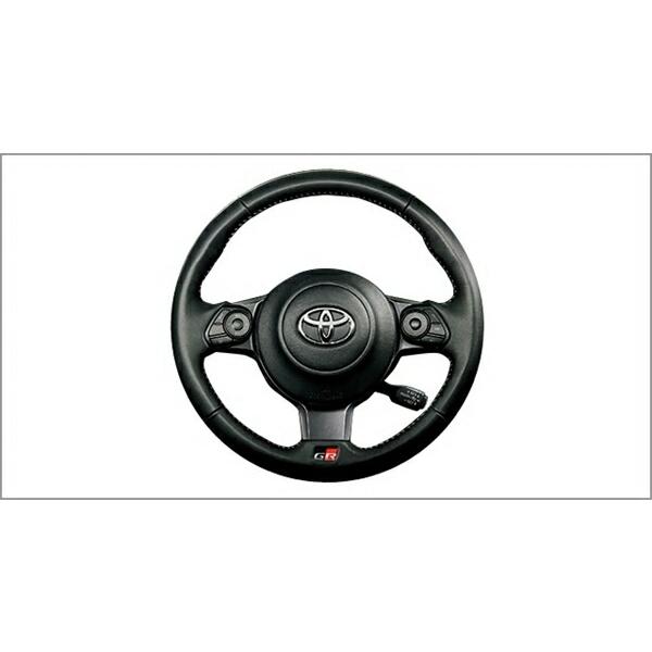 『C-HR』 純正 ZYX11 NGX10 NGX50 GR小径本革巻き3本スポークステアリングホイール 45100-10510-C0 ※パット部分は