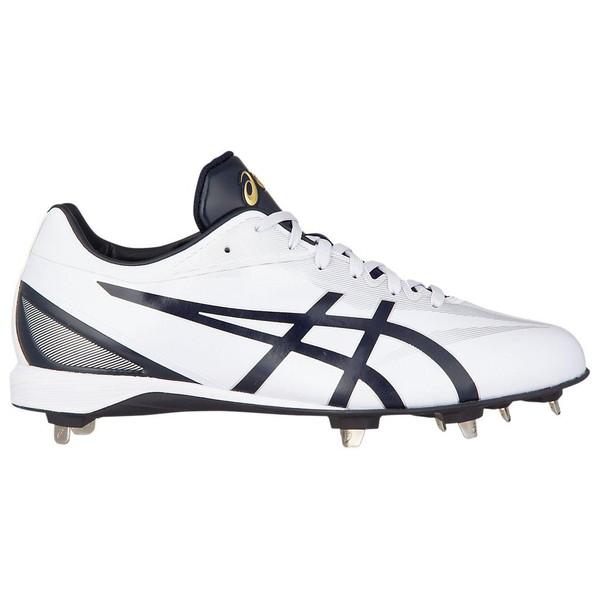 アシックスベースボール（asics/野球） GOLDSTAGE MA WHT 金具スパイク 1121A056-103