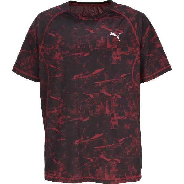 PUMA（プーマ） M RUN VELOCITY AOP Tシャツ ウェルネス 半袖Tシャツ
