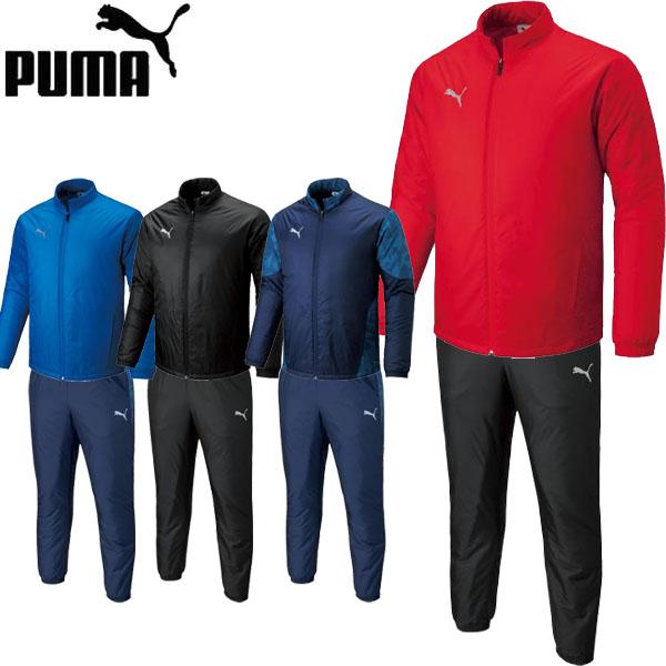 PUMA（プーマ） 上下セット TEAMCUP パテッド ウーブン JKT サッカー