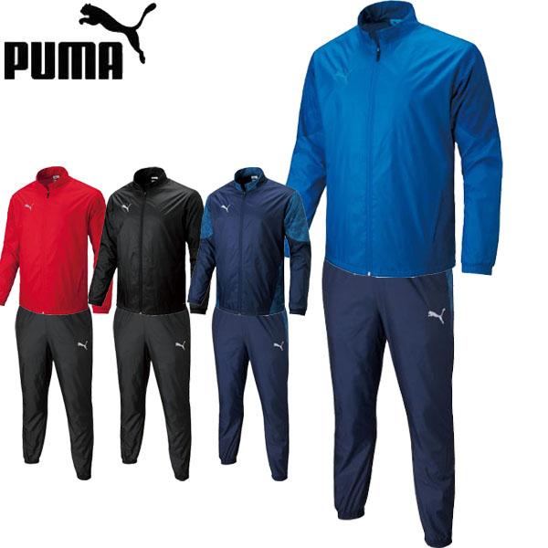 上下セット PUMA プーマ TEAMCUP ウラトリコット ウーブン JKT WUPニットジャケット ピステパンツ 660405 660406