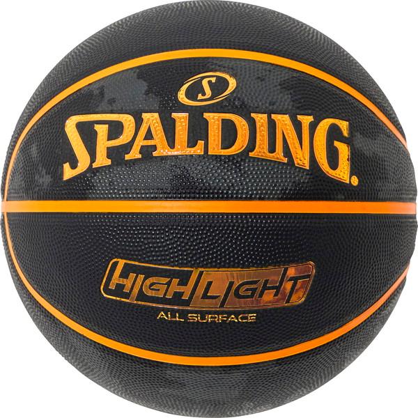 他サイト： SPALDING スポルディング ハイライト オレンジ バスケットボール 競技ボール6号 85248Jの商品画像