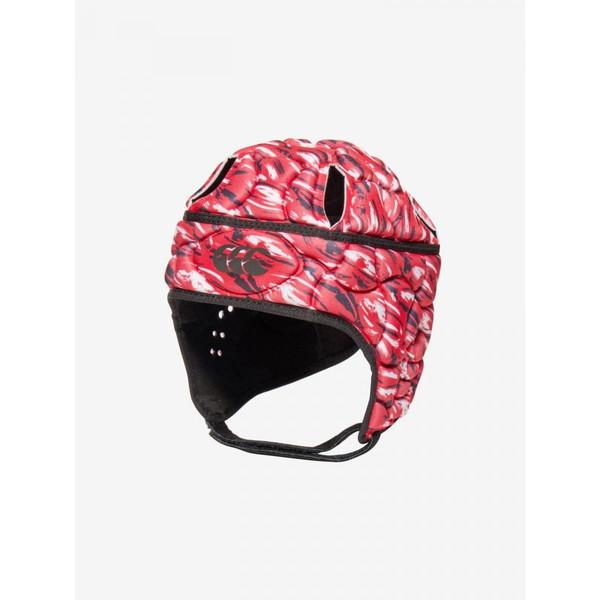 頭の形になじむ波状型のパネルデザインのヘッドギアです。あごストラップはフィット感を高める調整可能なベルクロ仕様。頭部のサイズは後ろ側の伸縮性のある紐でフィット感を調整することができます。Fabric：フォーム：ポリエチレン　生地部：ナイロン...