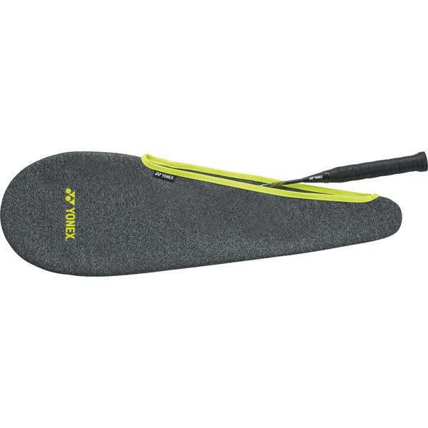 ストレッチ素材採用でラケットにフィットし、傷を防ぐ。紐無しでラケットバッグへの収納・出し入れが便利◯ケース素材：ポリエステル、ポリウレタン原産国：中国【03008010000000000】【02907060000000000】