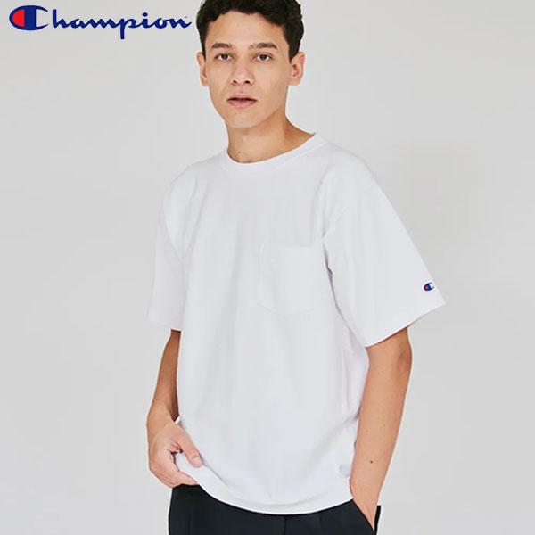 Champion チャンピオン リバースウィーブ ショートスリーブ ポケットTシャツ 半袖シャツ REVERSE WEAVE C3Z319-010 メンズ