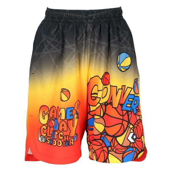CONVERSE コンバース Jr.プラクティスパンツ ポケット付き ハーフパンツ バスケットボール キッズ ジュニア CB452853-1966