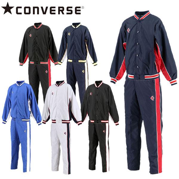 CONVERSE コンバース 上下セット ジュニア ウォームアップ ジャケット パンツ バスケット トレーニングウェア キッズ CB482501S CB482501P CONVERSE（コンバース） 上下セット ジュニア ウォームアップ