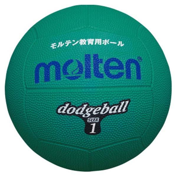モルテン molten ドッジボール1号球 緑 ハントドッチ ボール D1G